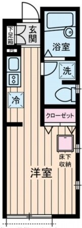 ウィンズ上永谷C棟の物件間取画像